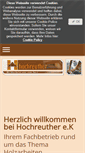 Mobile Screenshot of hochreuther-holz.de
